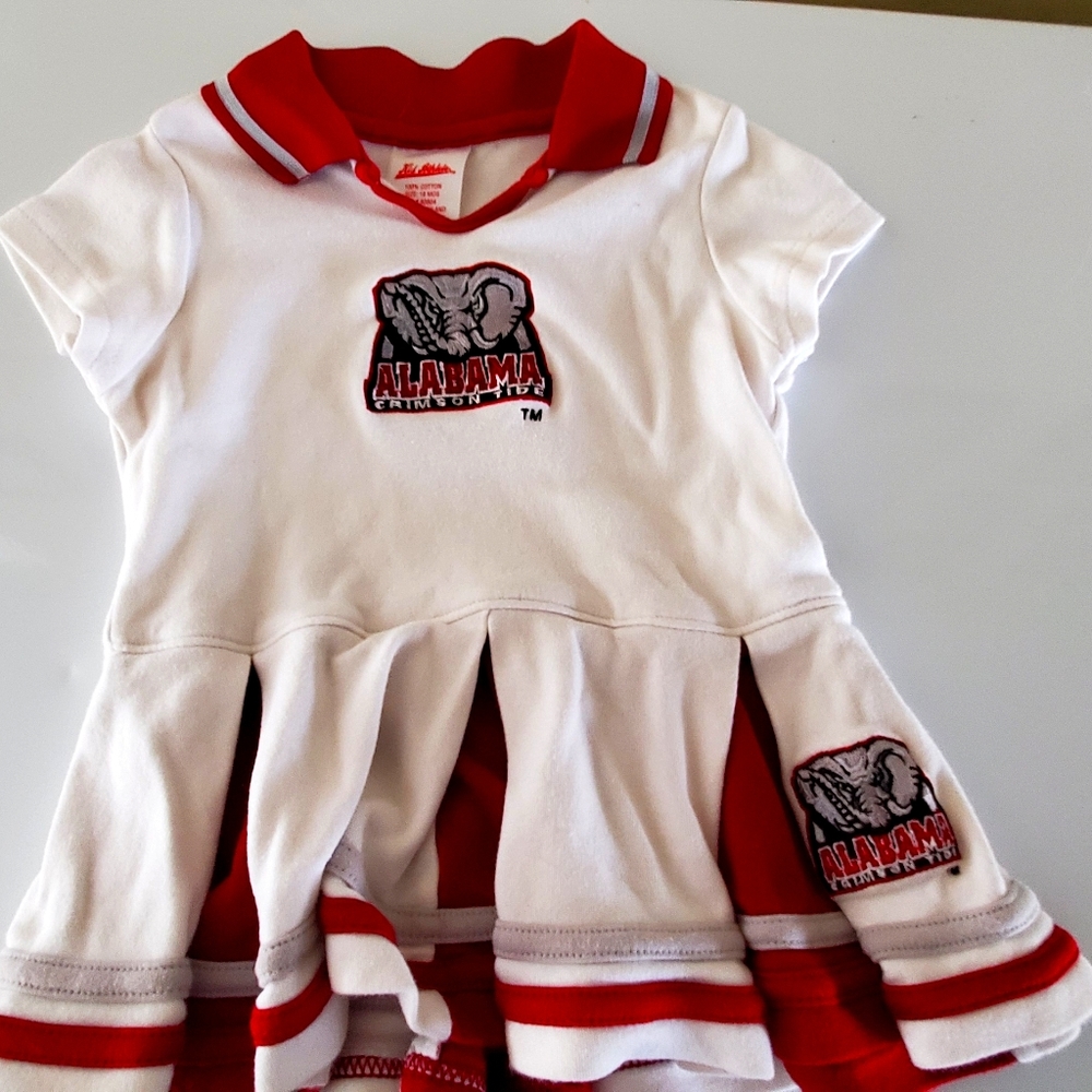 Alabama cheer leading outfit
